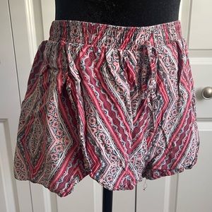 Hollister Tribal Print Shorts